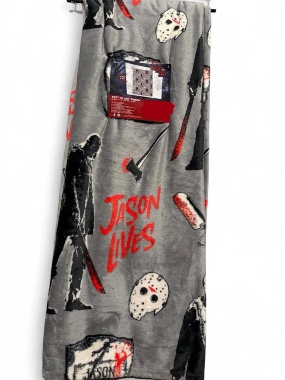 Friday the 13th Jason Voorhees Halloween Blanket